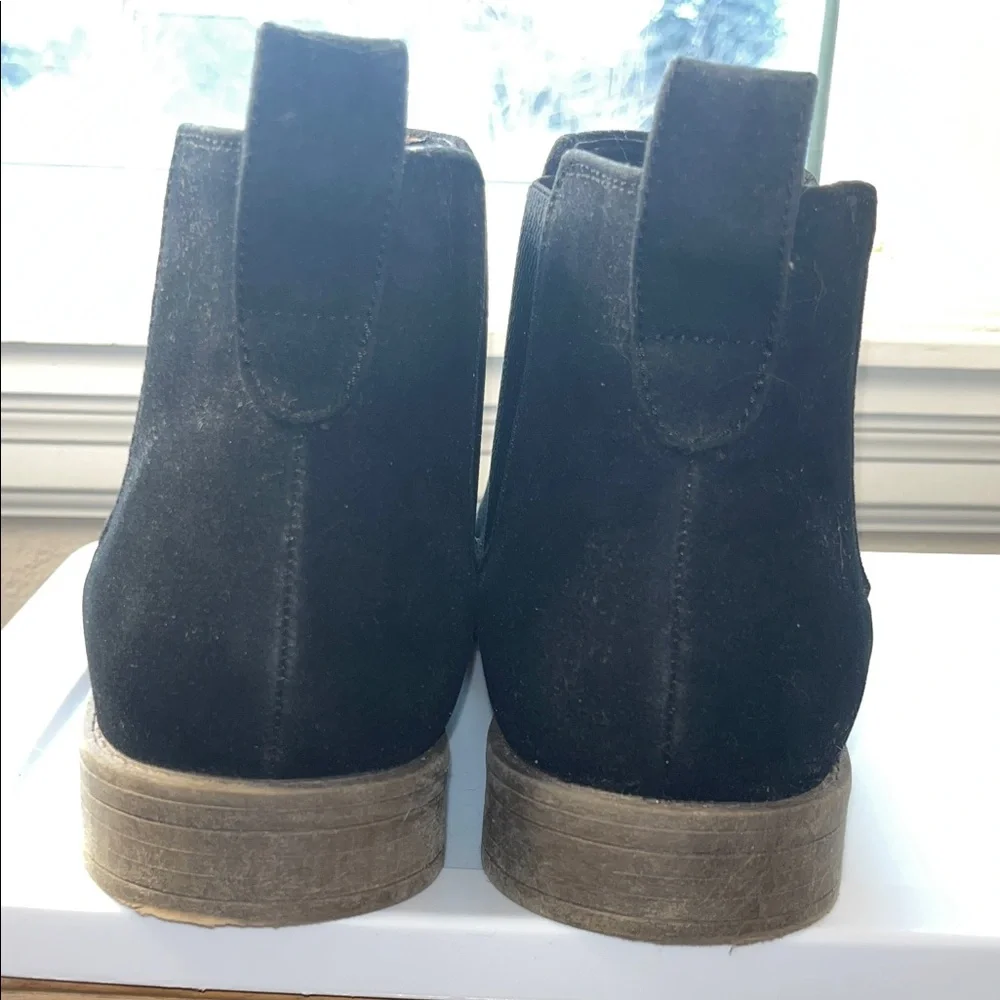 Jansen Milan‎ Black Suede Chelsea Boots Mens Size 13